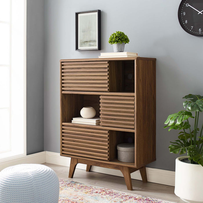 Render Three-Tier Display Storage Cabinet Stand by Modway