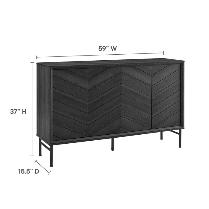 Harper Chevron Sideboard by Modway