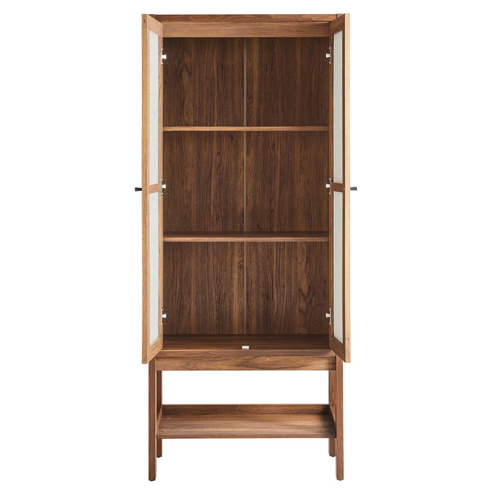 Capri Tall Wood Grain Standing Storage Cabinet by Modway