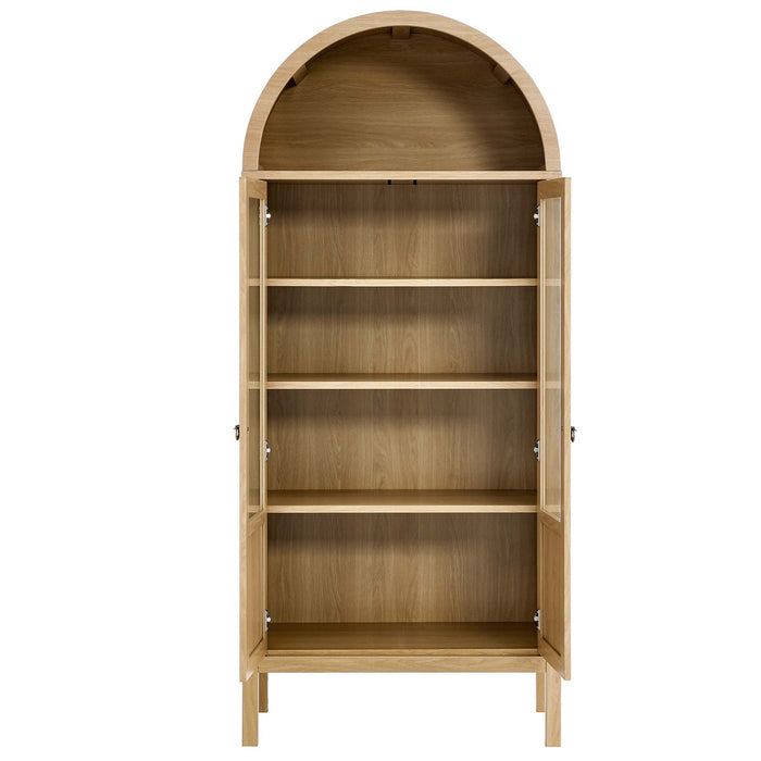 Tessa Tall Arched Storage Display Cabinet by Modway