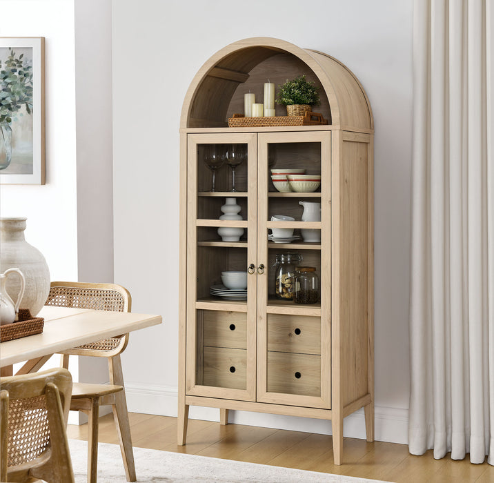 Nolan Tall Arched Storage Display Cabinet by Modway