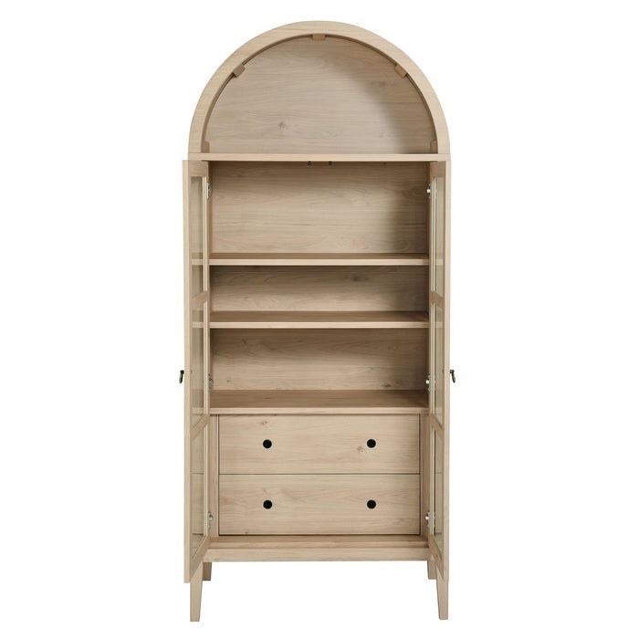 Nolan Tall Arched Storage Display Cabinet by Modway