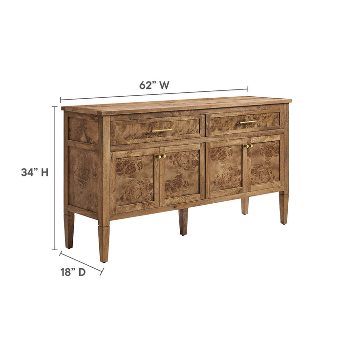 Elysian 62" Wood Sideboard by Modway