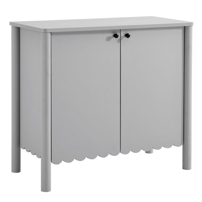 Emmeline 35" 2-Door Scalloped Sideboard Cabinet by Modway