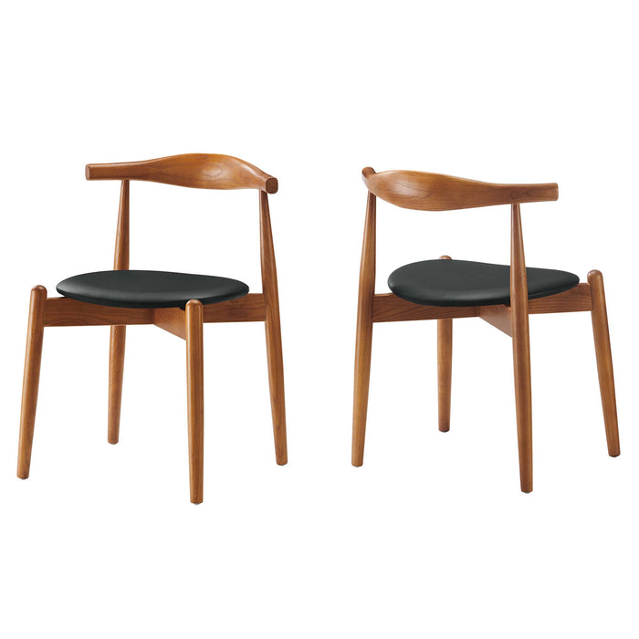 Stalwart Dining Side Chairs Set of 2 by Modway