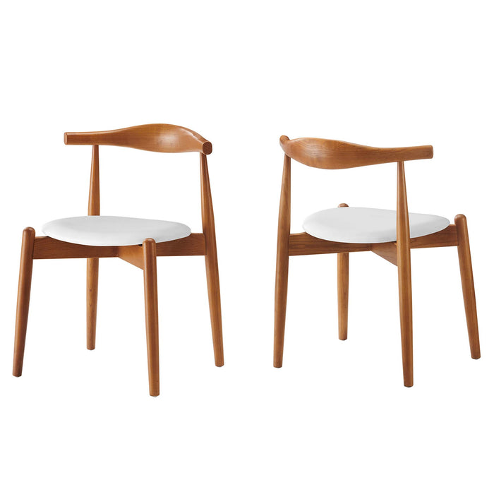 Stalwart Dining Side Chairs Set of 2 by Modway