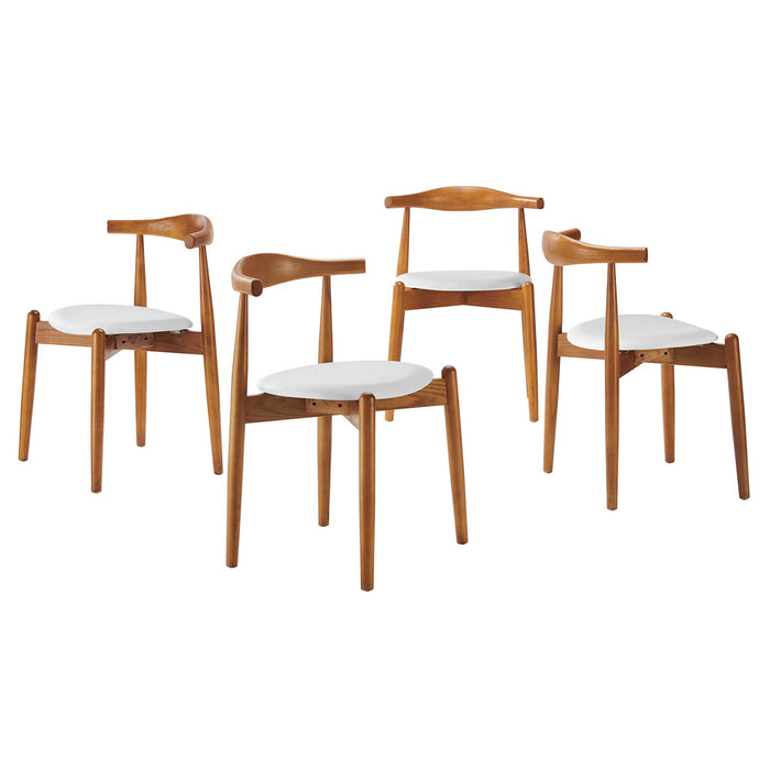 Stalwart Dining Side Chairs Set of 4 by Modway