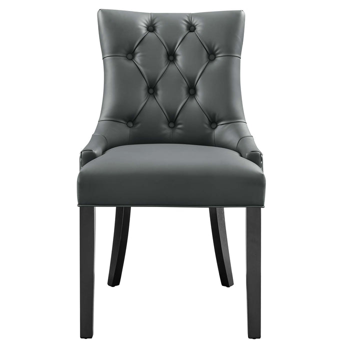 Regent Tufted Vegan Leather Dining Chair by Modway