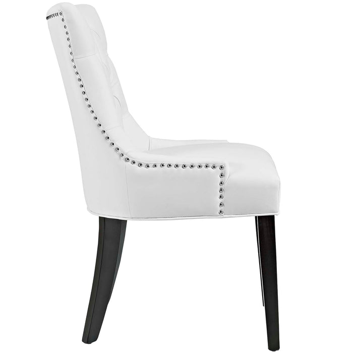 Regent Tufted Vegan Leather Dining Chair by Modway