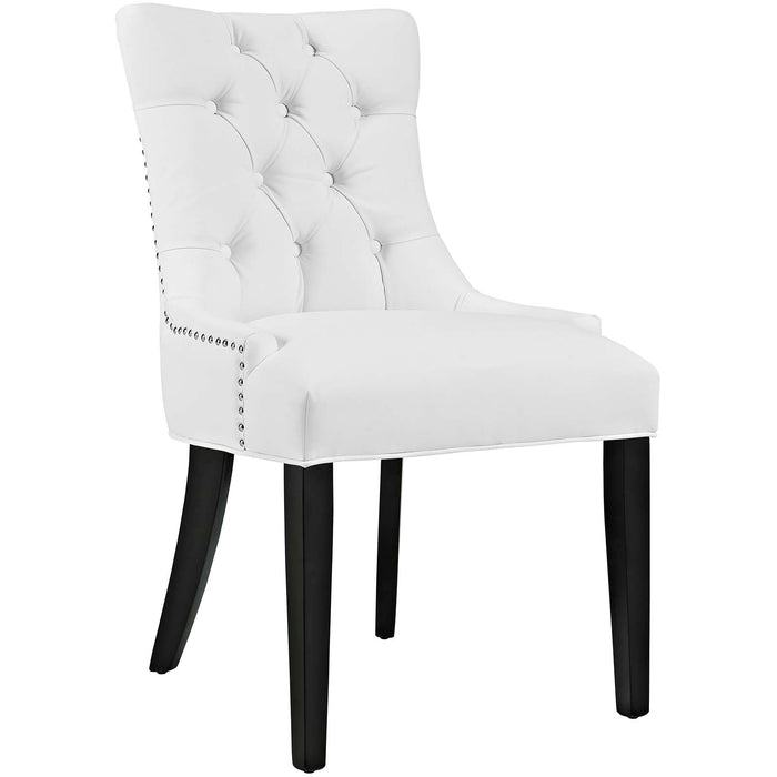 Regent Tufted Vegan Leather Dining Chair by Modway