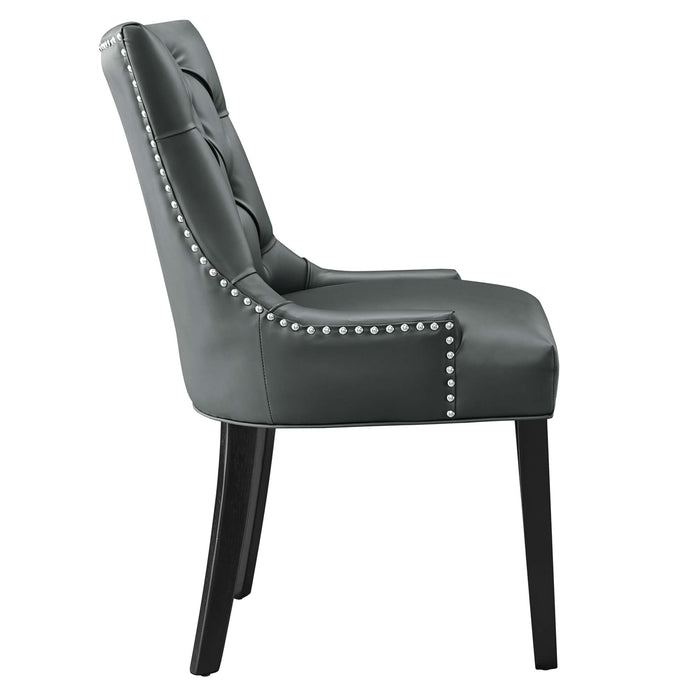 Regent Tufted Vegan Leather Dining Chair by Modway