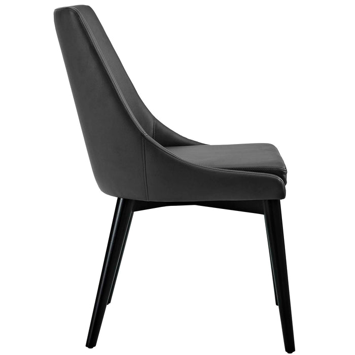 Viscount Vegan Leather Dining Chair by Modway