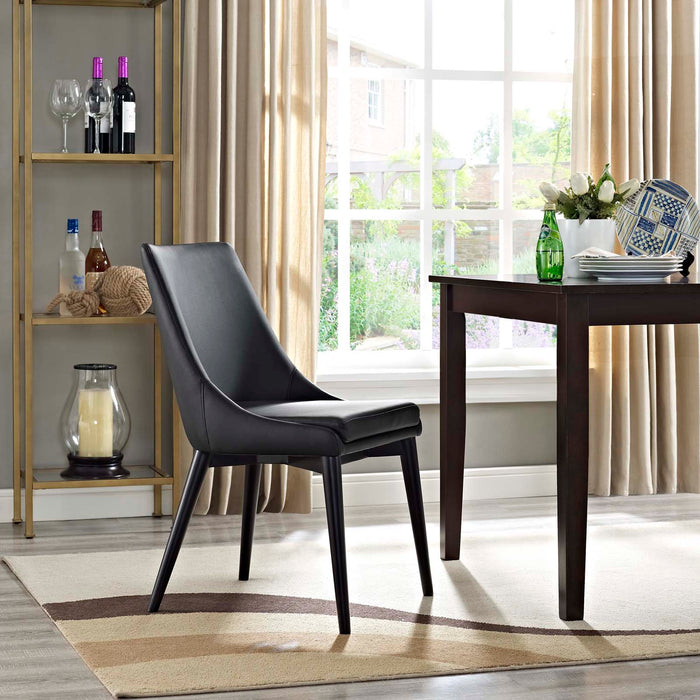 Viscount Vegan Leather Dining Chair by Modway