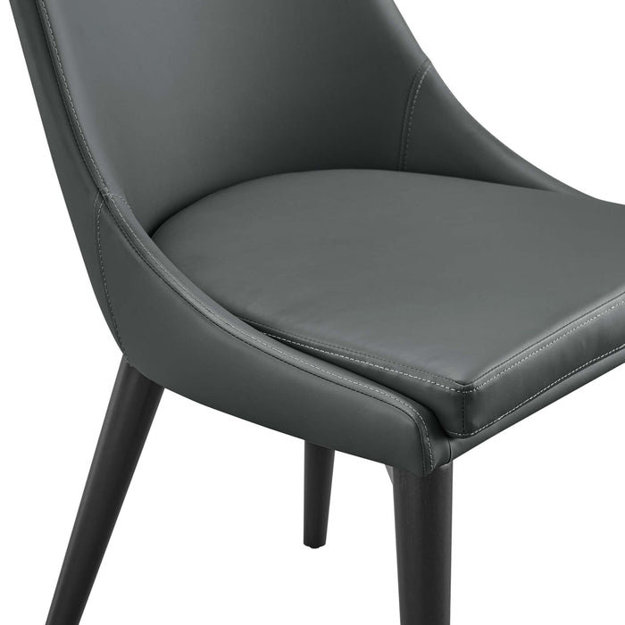 Viscount Vegan Leather Dining Chair by Modway