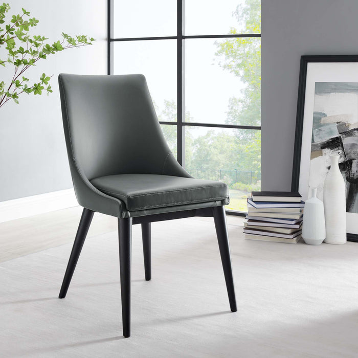 Viscount Vegan Leather Dining Chair by Modway