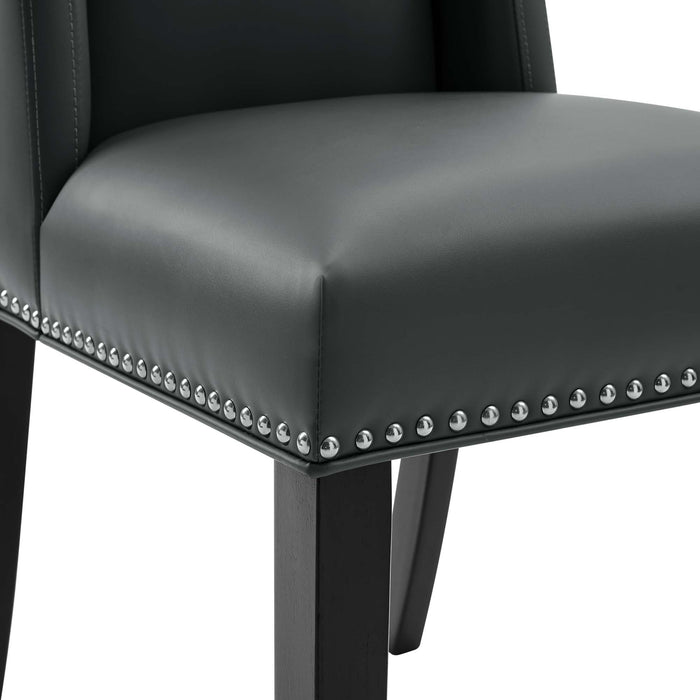 Baron Vegan Leather Dining Chair by Modway