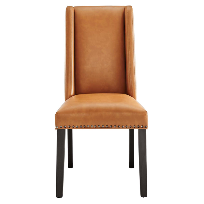 Baron Vegan Leather Dining Chair by Modway