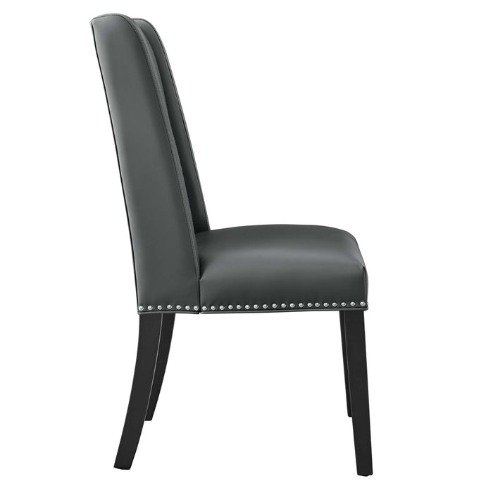 Baron Vegan Leather Dining Chair by Modway