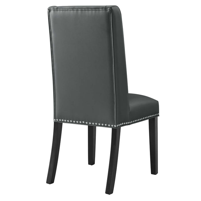 Baron Vegan Leather Dining Chair by Modway