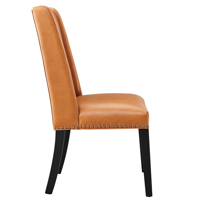 Baron Vegan Leather Dining Chair by Modway