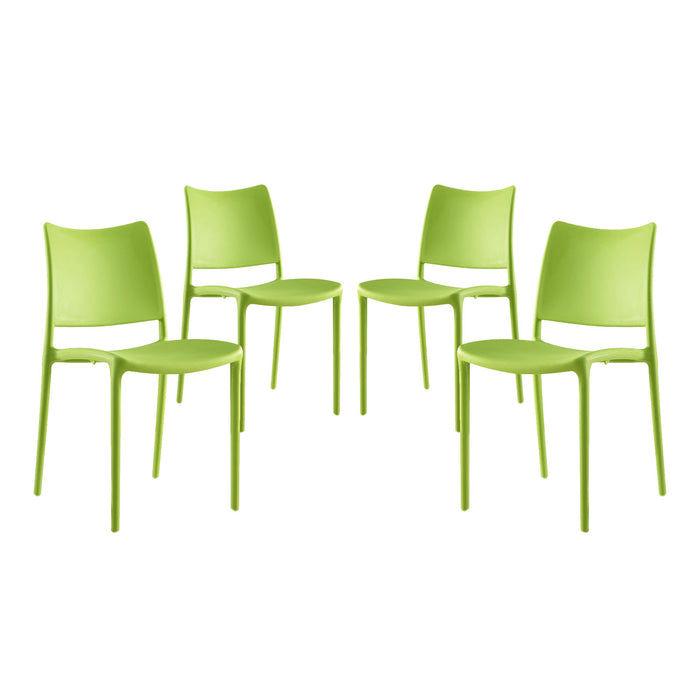 Hipster Dining Side Chair Set of 4 by Modway