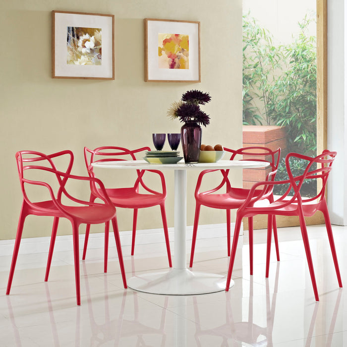 Entangled Dining Set Set of 4 by Modway