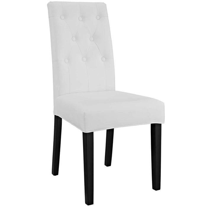 Confer Vinyl Dining Side Chair Set of 2 by Modway