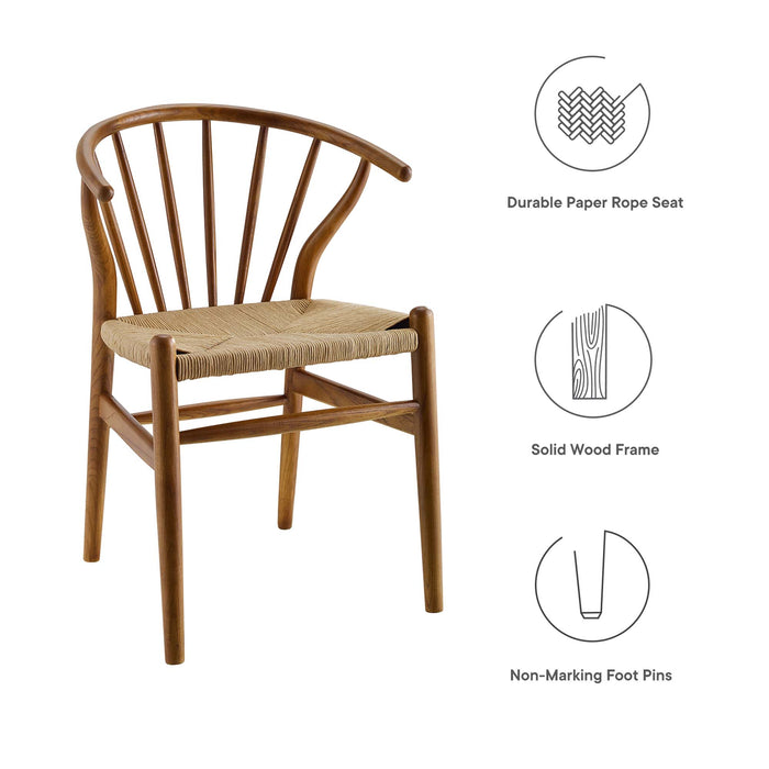 Flourish Spindle Wood Dining Side Chair by Modway