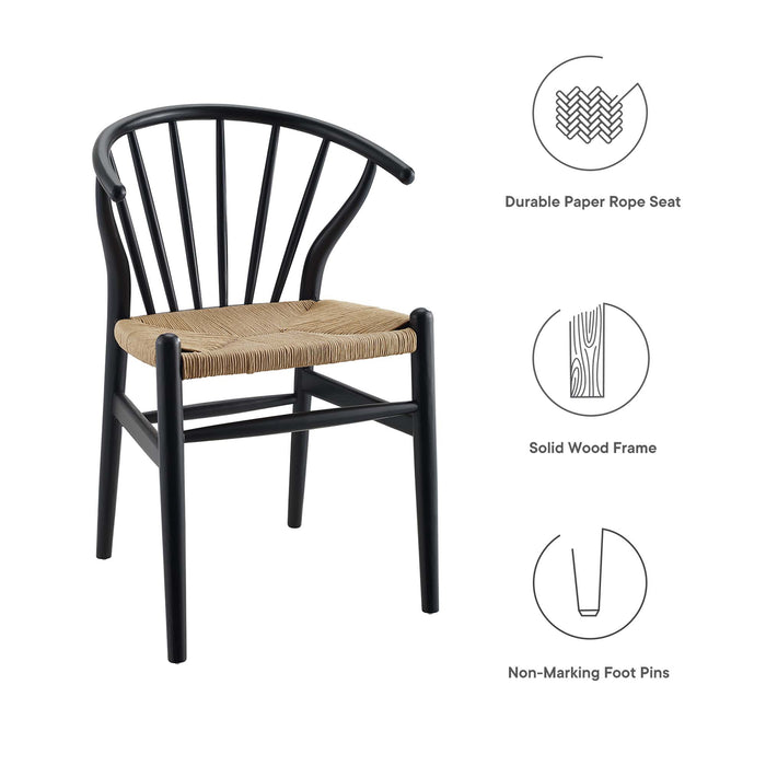 Flourish Spindle Wood Dining Side Chair by Modway