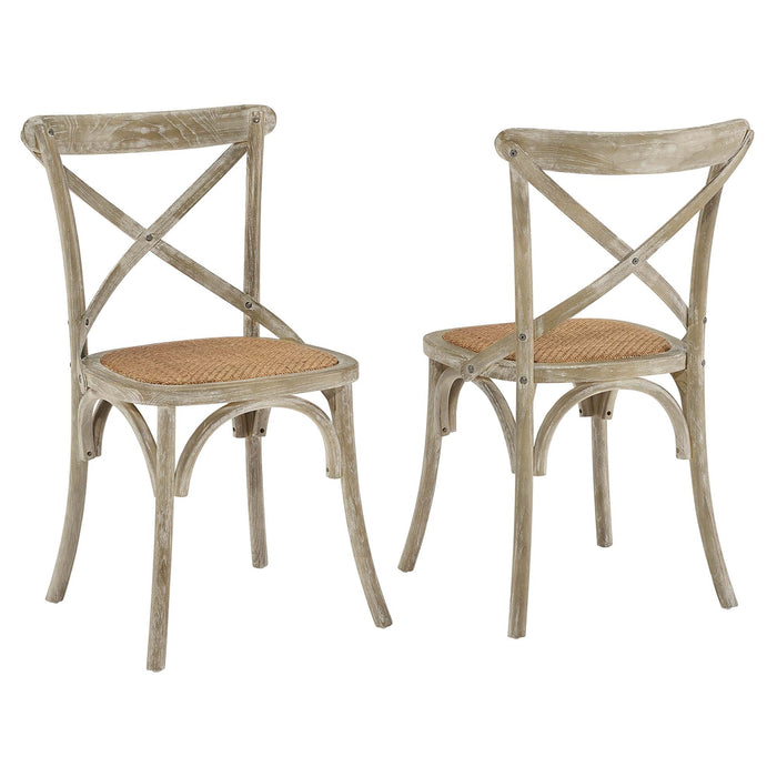 Gear Dining Side Chair Set of 2 by Modway