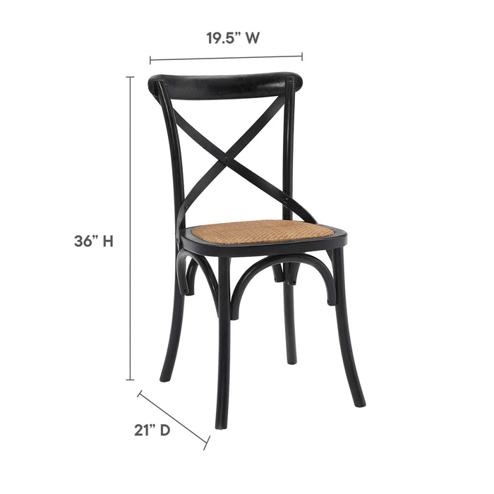 Gear Dining Side Chair Set of 4 by Modway