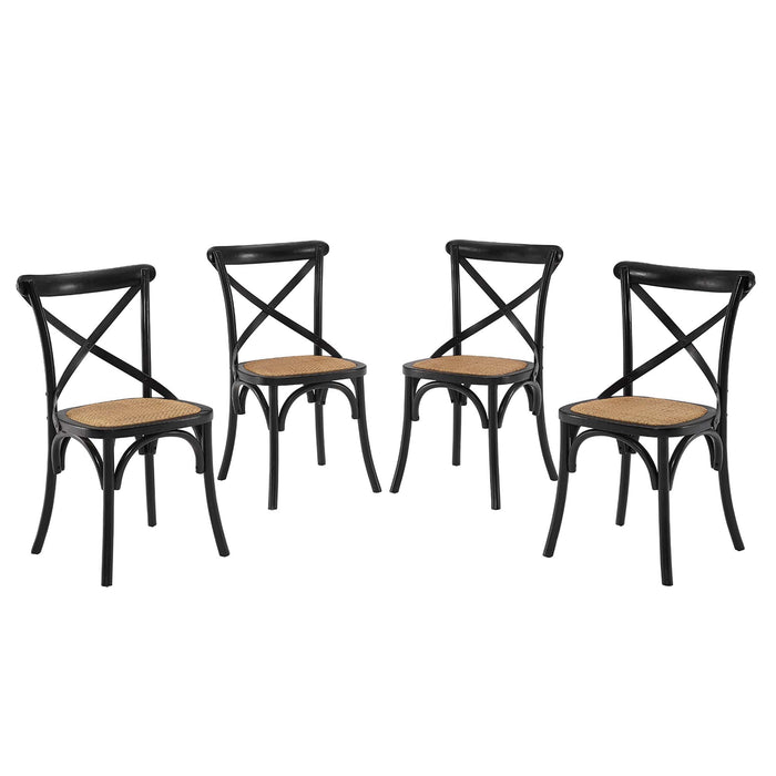 Gear Dining Side Chair Set of 4 by Modway