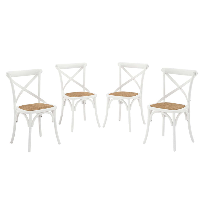 Gear Dining Side Chair Set of 4 by Modway