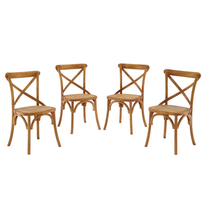 Gear Dining Side Chair Set of 4 by Modway