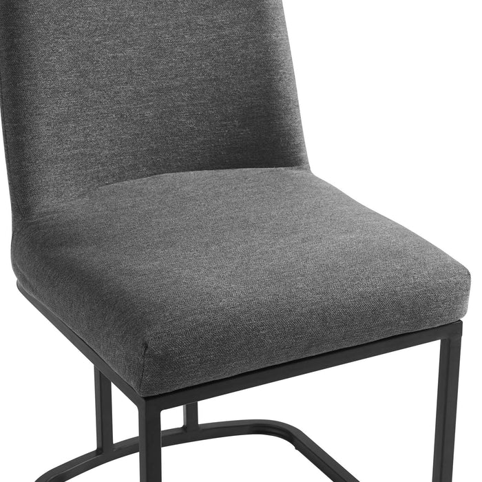 Amplify Sled Base Upholstered Fabric Dining Side Chair by Modway