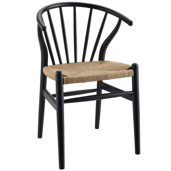 Flourish Spindle Wood Dining Side Chair Set of 2 by Modway