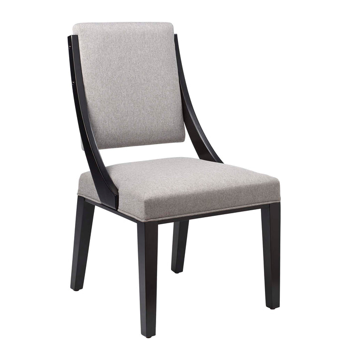 Cambridge Upholstered Fabric Dining Chairs Set of 2 by Modway