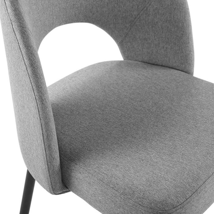 Rouse Upholstered Fabric Dining Side Chair Set of 2 by Modway