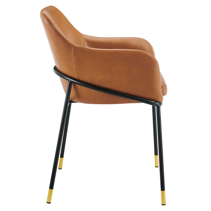 Jovi Vegan Leather Dining Chair by Modway