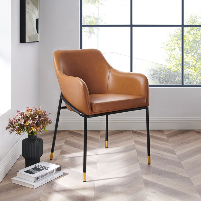 Jovi Vegan Leather Dining Chair by Modway