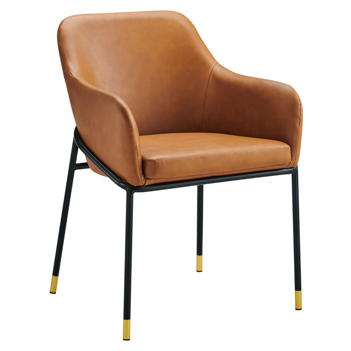 Jovi Vegan Leather Dining Chair by Modway