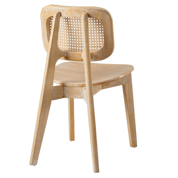 Habitat Wood Dining Side Chair Set of 2 by Modway