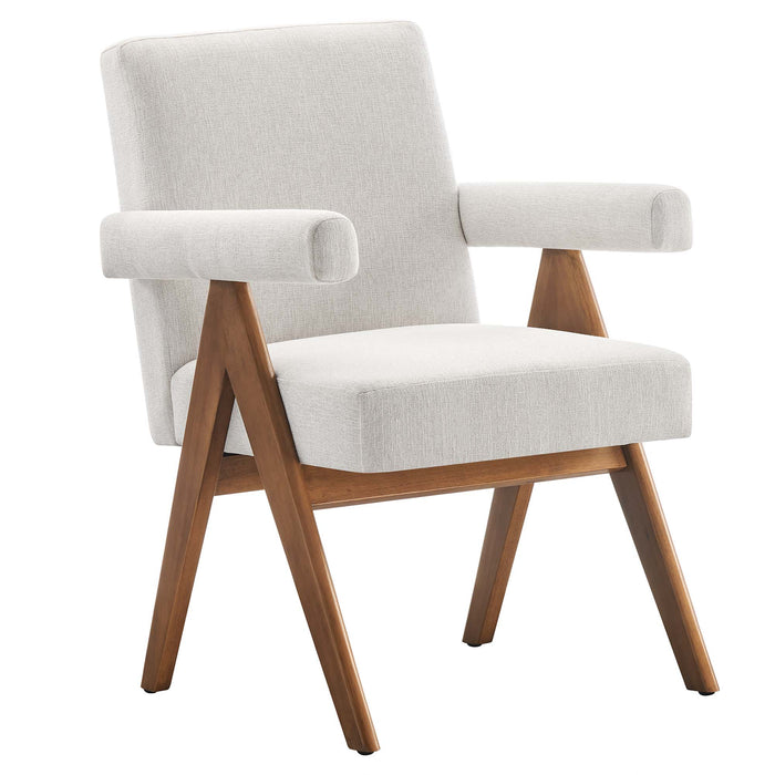 Lyra Fabric Dining Room Chair Set of 2 by Modway