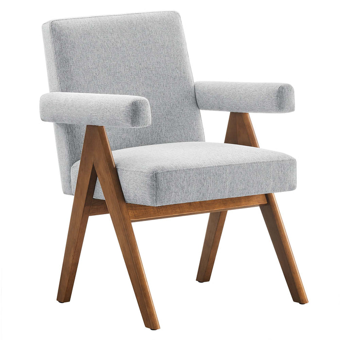 Lyra Fabric Dining Room Chair Set of 2 by Modway