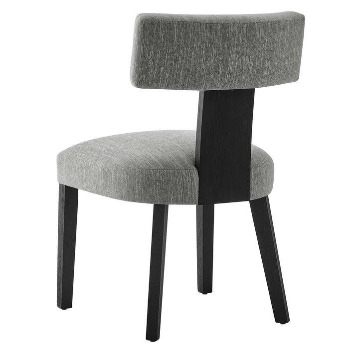 Nalani Fabric Upholstered Dining Chairs Set of 2 by Modway