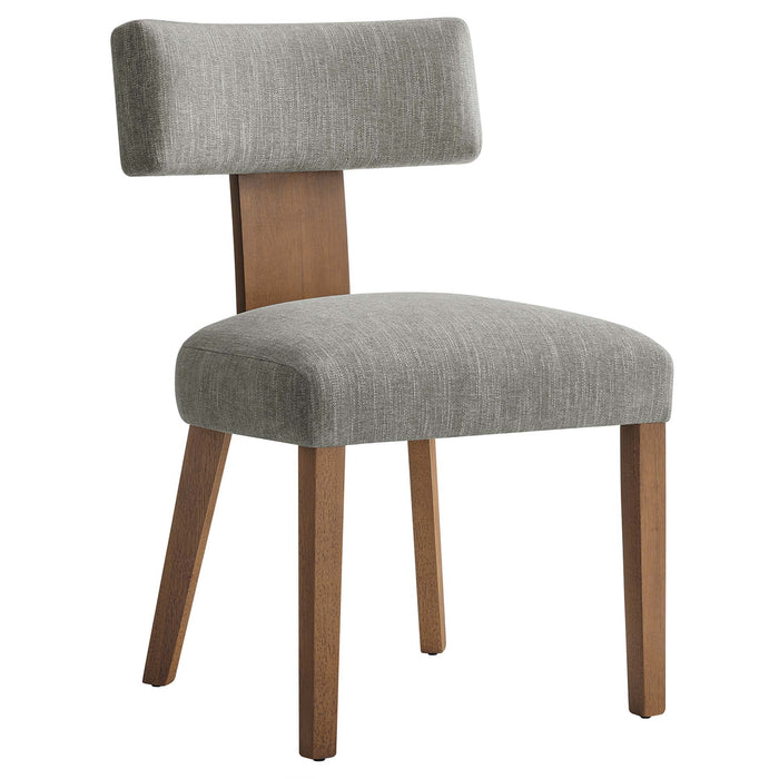 Nalani Fabric Upholstered Dining Chairs Set of 2 by Modway