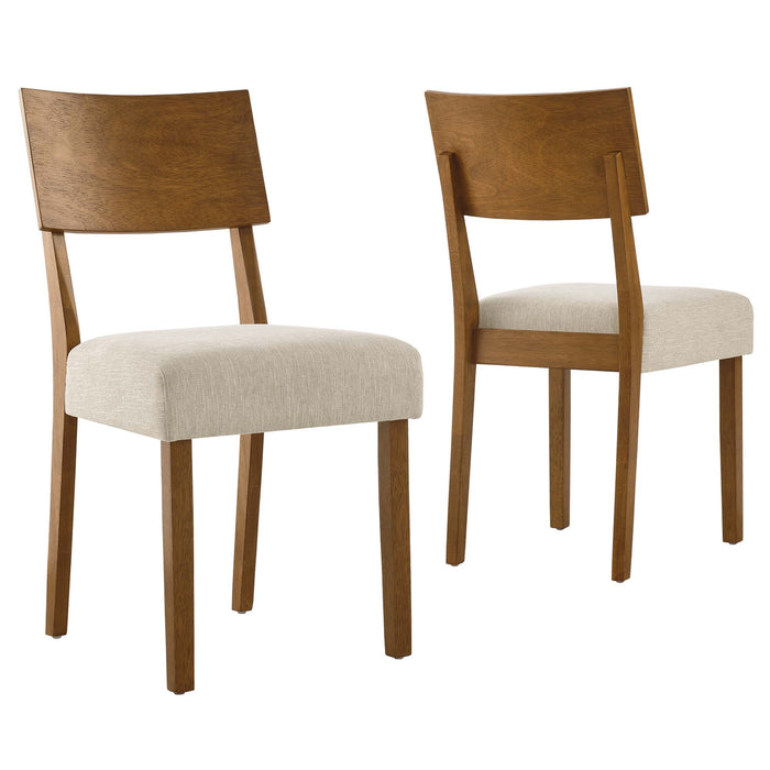 Pax Wood Dining Side Chairs Set of 2 by Modway