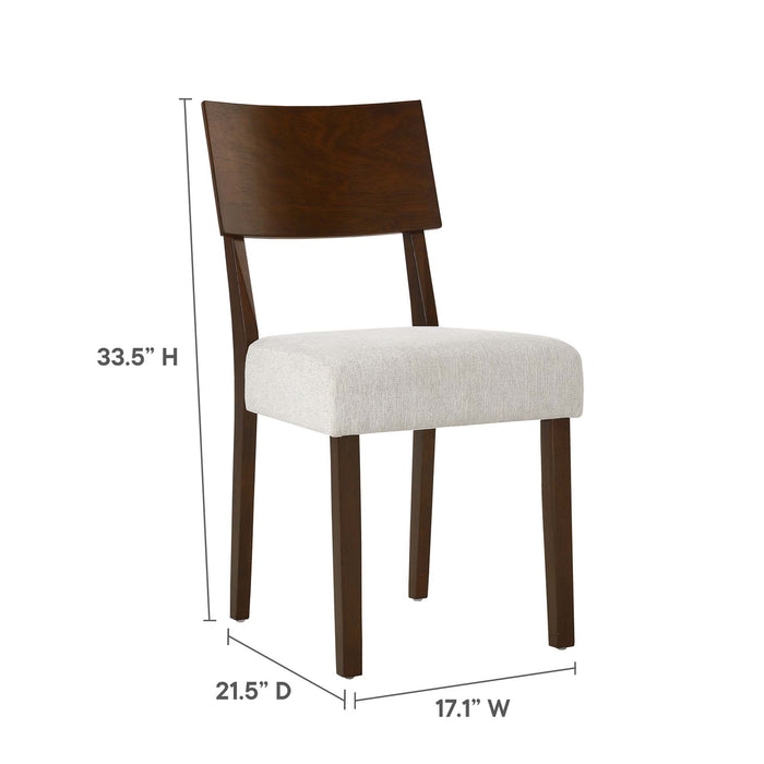 Pax Wood Dining Side Chairs Set of 2 by Modway