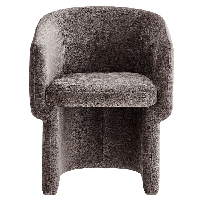 Verity Chenille Dining Armchair by Modway