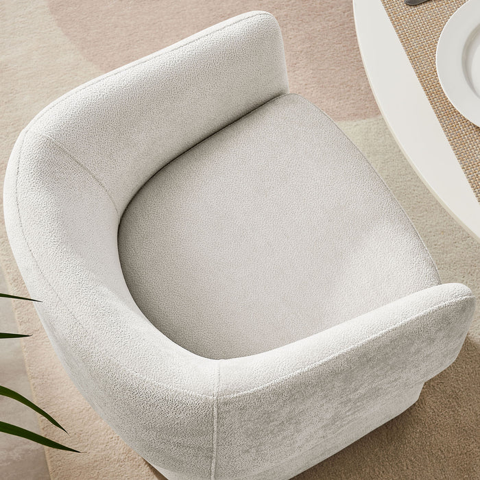 Verity Chenille Dining Armchair by Modway